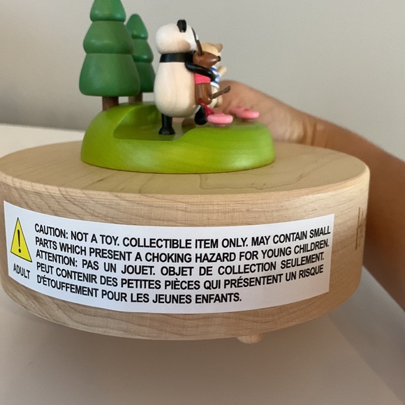 Papyrus Herbie and Friends Wooden Musical Box new!! - Picture 11 of 16